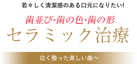 セラミック治療 東京都中央区銀座のセラミック 歯医者なら東京銀座道家デンタルオフィス